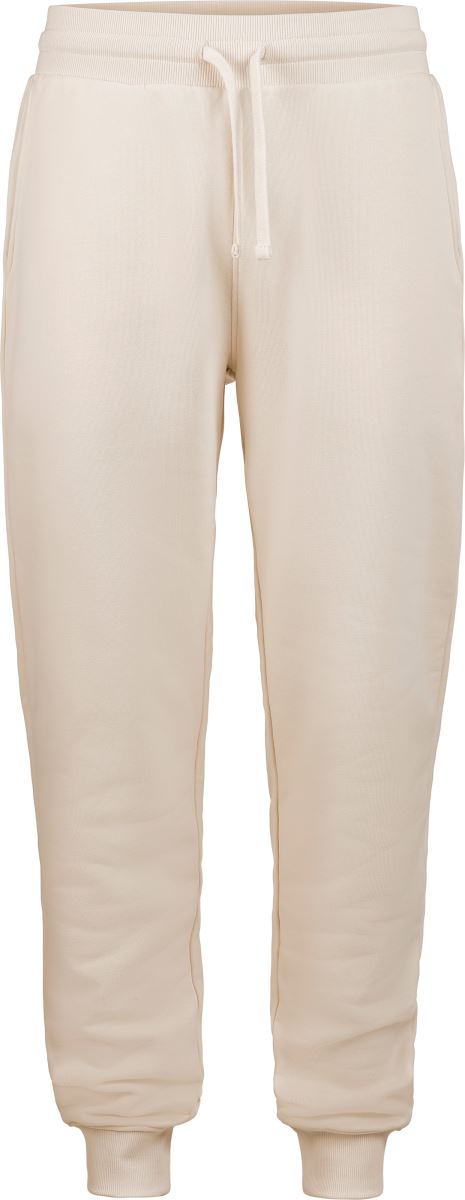 Levně Unisex tepláky z těžké bavlny - birch