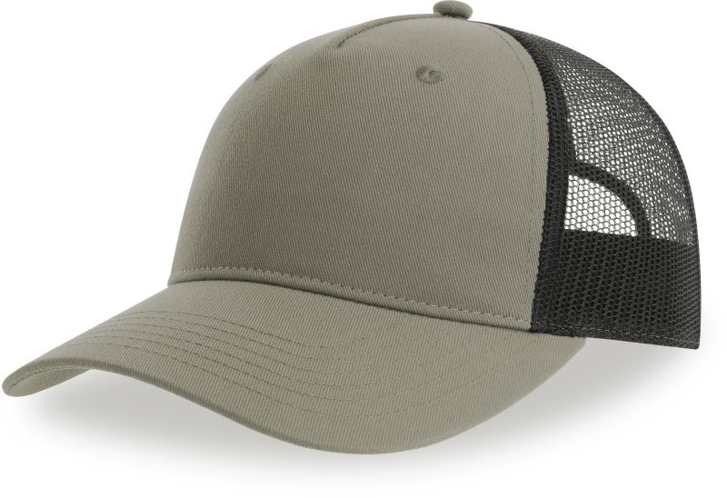 Levně 5 panelová Trucker kšiltovka - grey/black