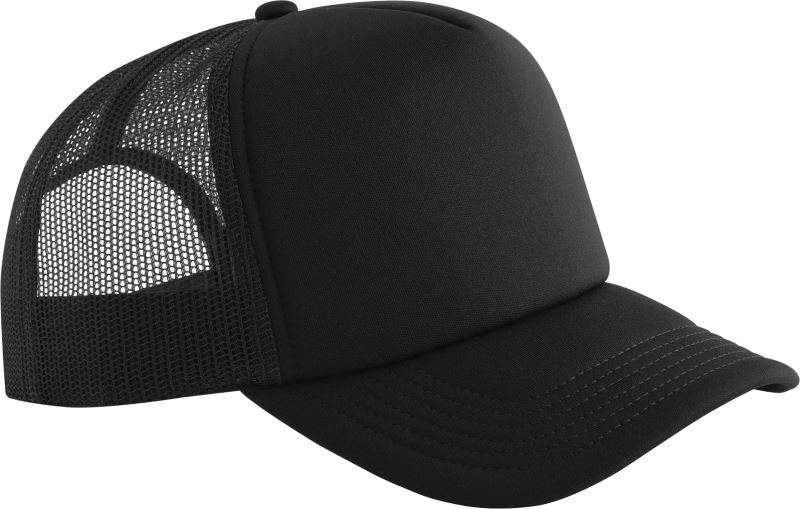 Levně 5 Panelová pěnová kšiltovka - black
