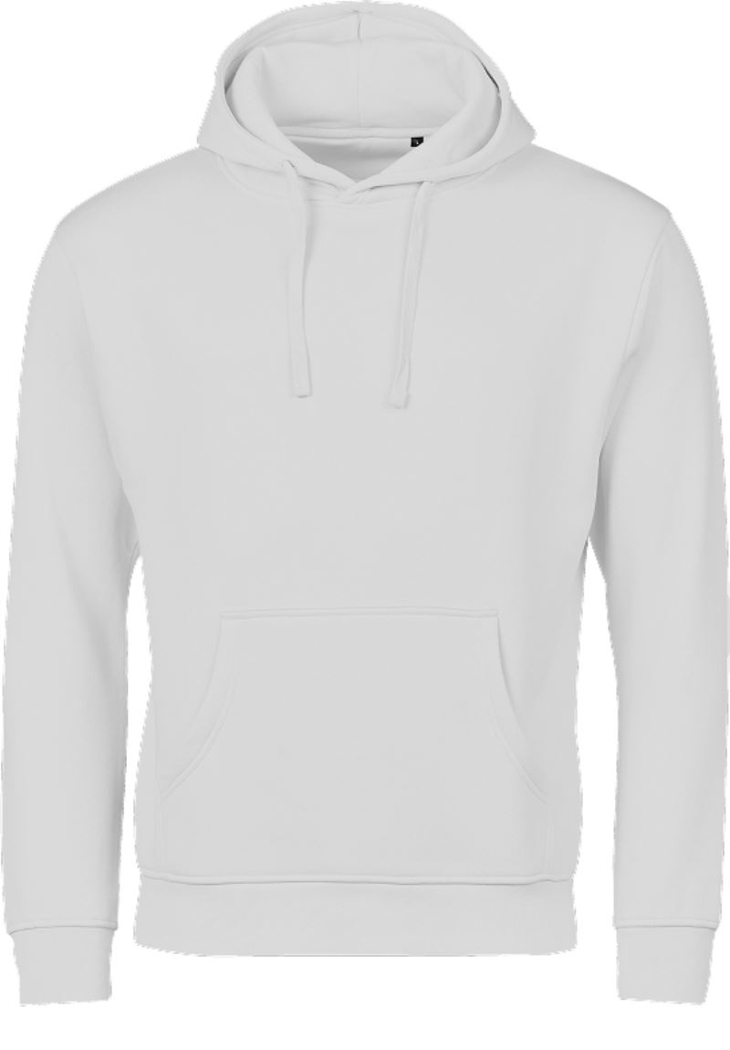 Levně Mikina s kapucí z těžké bavlny "Urban" - white