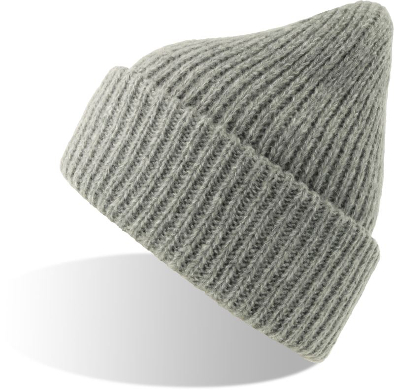 Levně Pletená čepice - light grey melange
